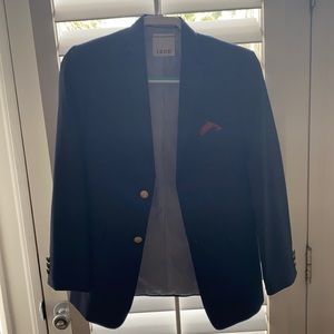 Izod navy blazer. Worn twice. Size 16